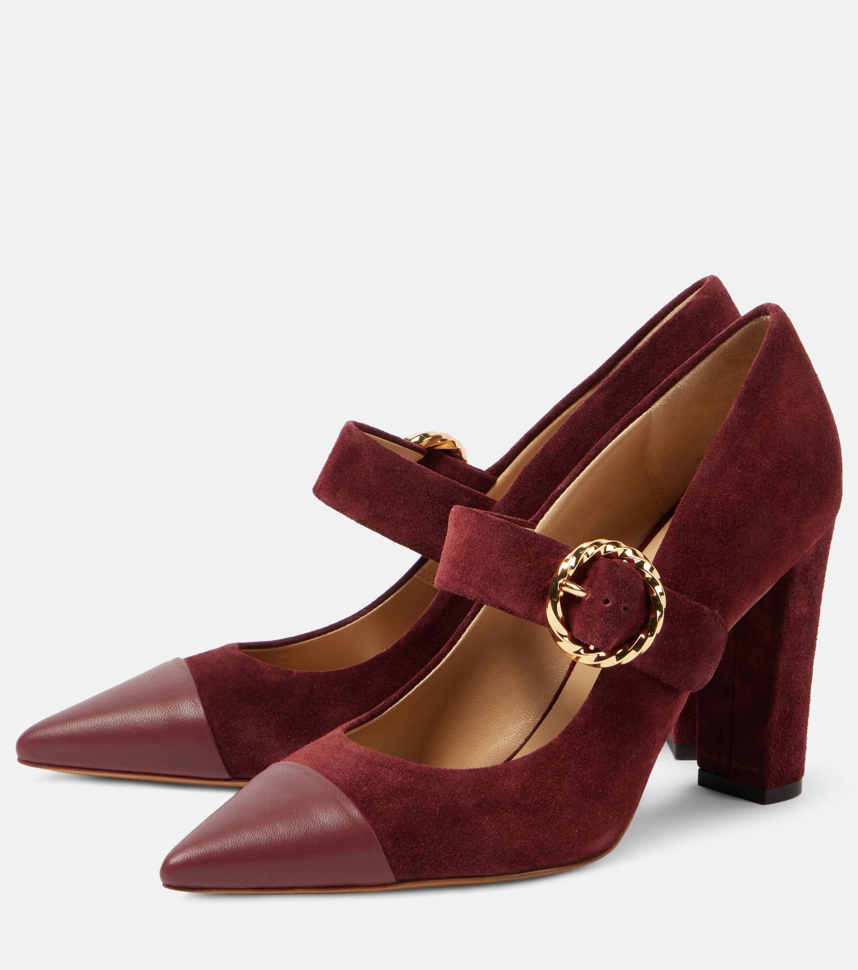 Kiki 95 suede pumps - 4