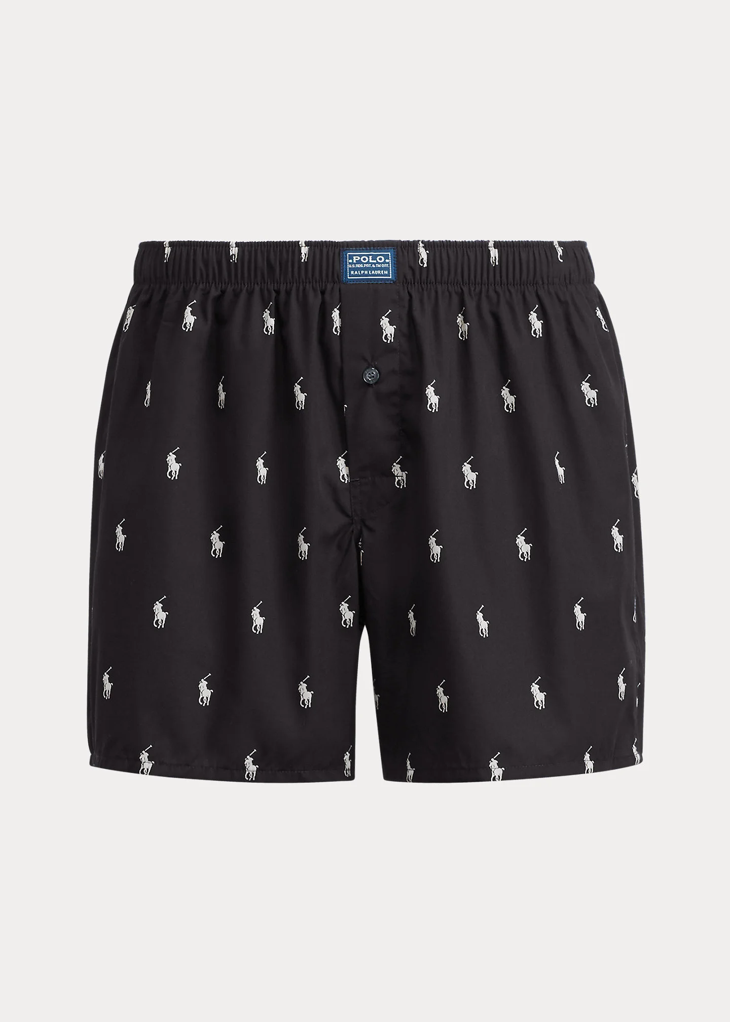 Classic Woven Cotton Polo Pony Boxer - 1