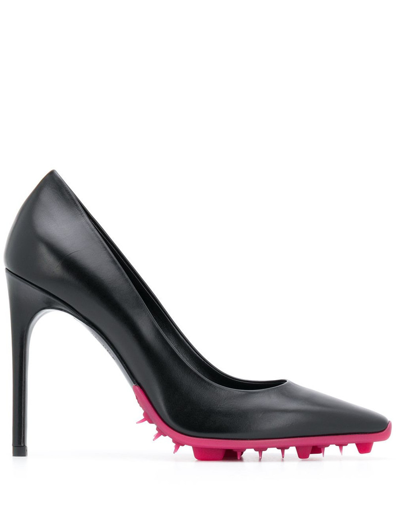 spike-sole stiletto pumps 1