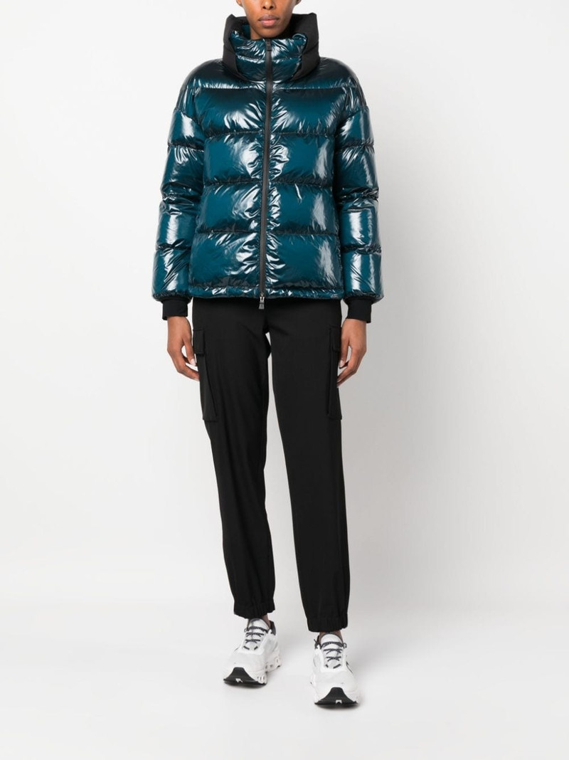 Herno high-neck padded jacket outlook