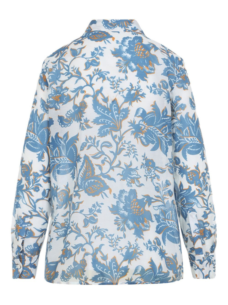Etro floral-print buttoned shirt outlook