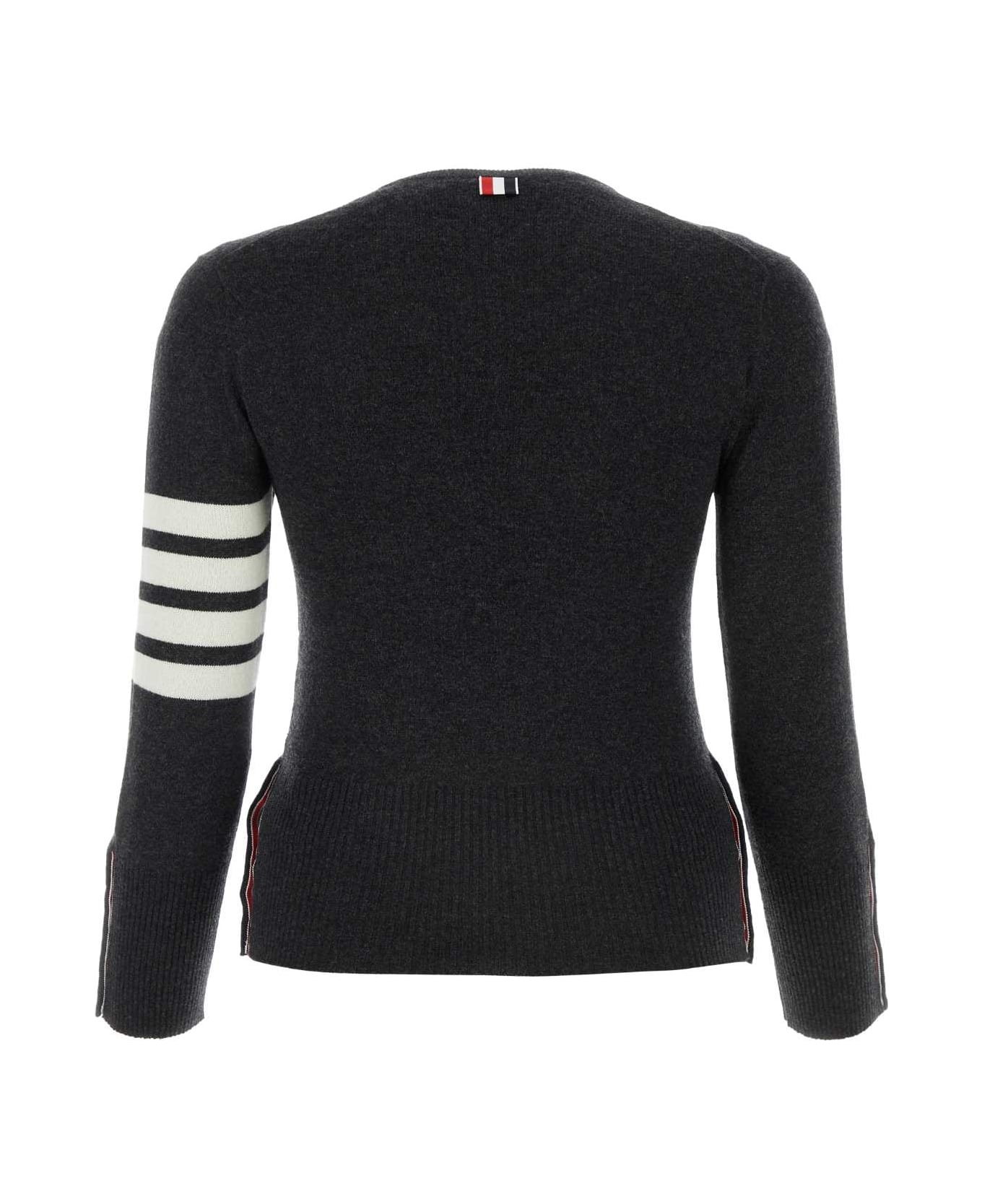 Charcoal Wool Sweater - 2