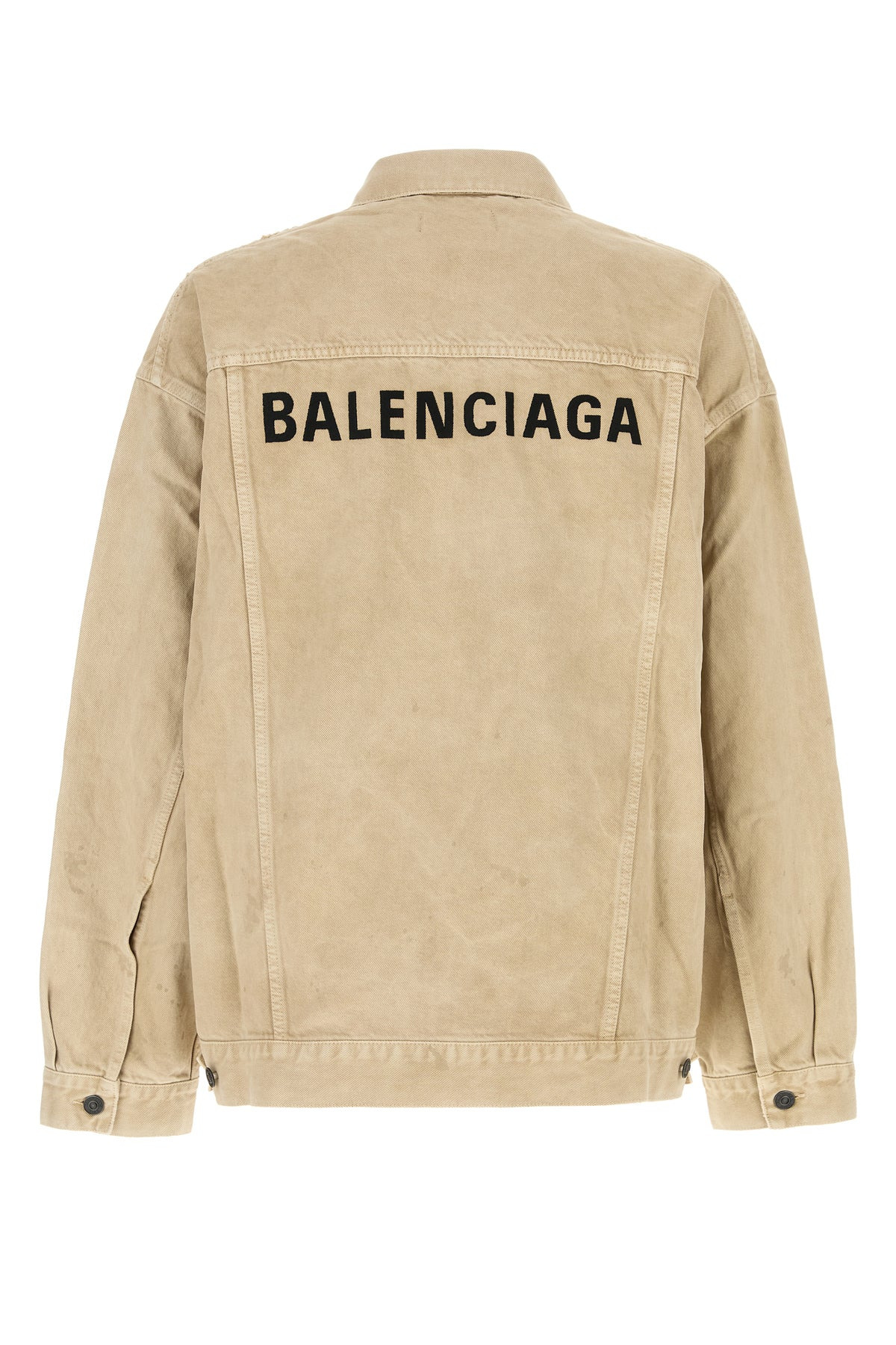 Beige denim jacket - 2