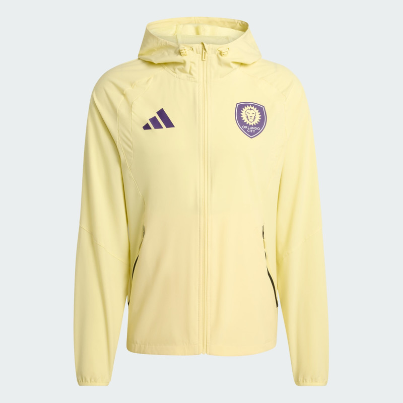 Orlando City SC Tiro Tech Full Zip Windbreaker Jacket 1