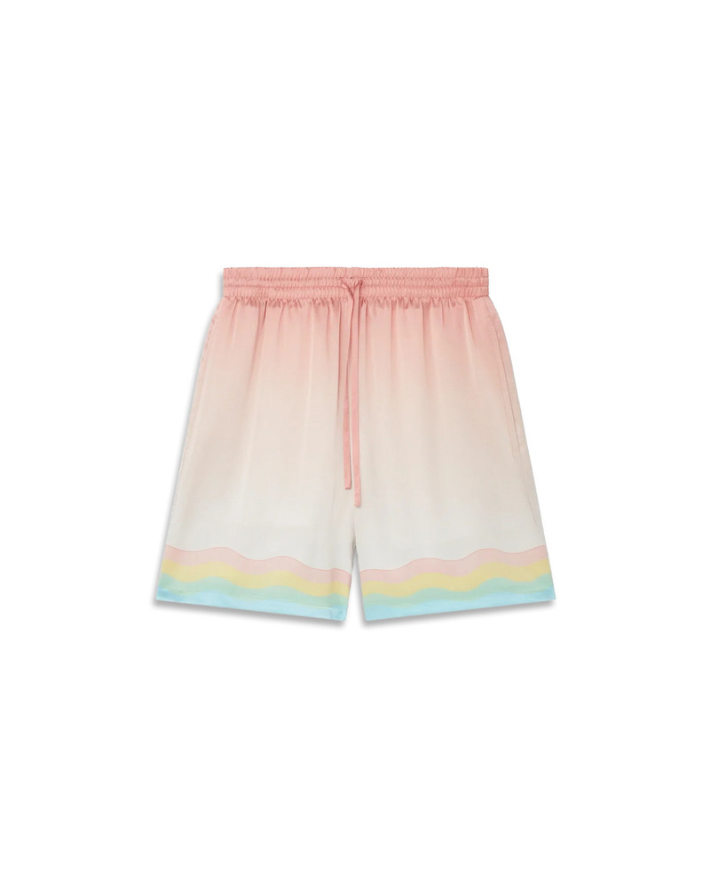 CASABLANCA Arts Club Silk Shorts | Casablanca Paris outlook