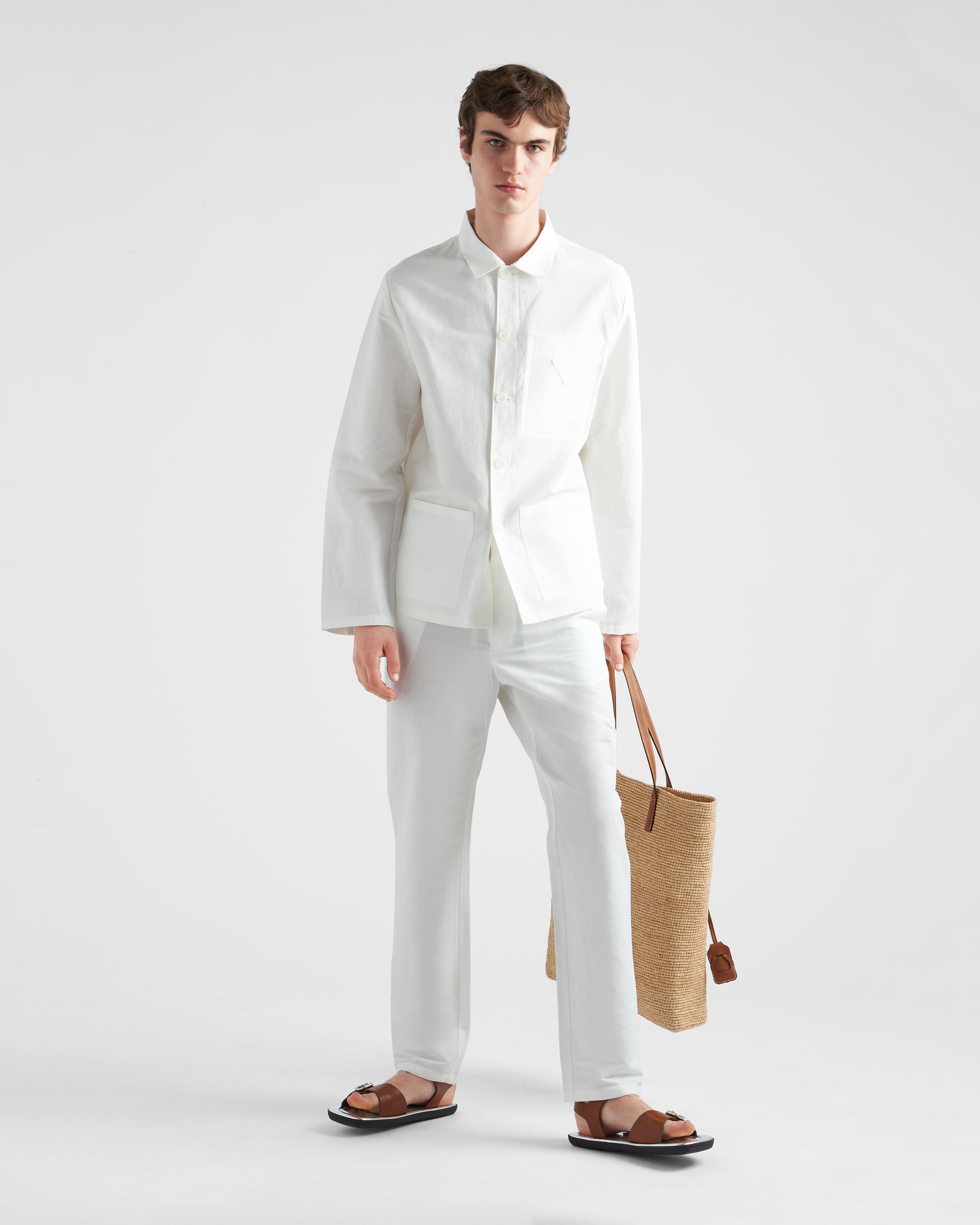 Linen-blend pants - 2