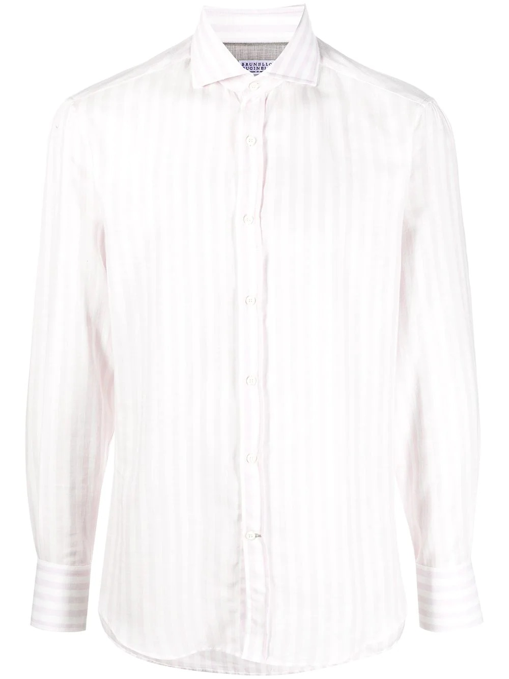 striped cotton shirt - 1