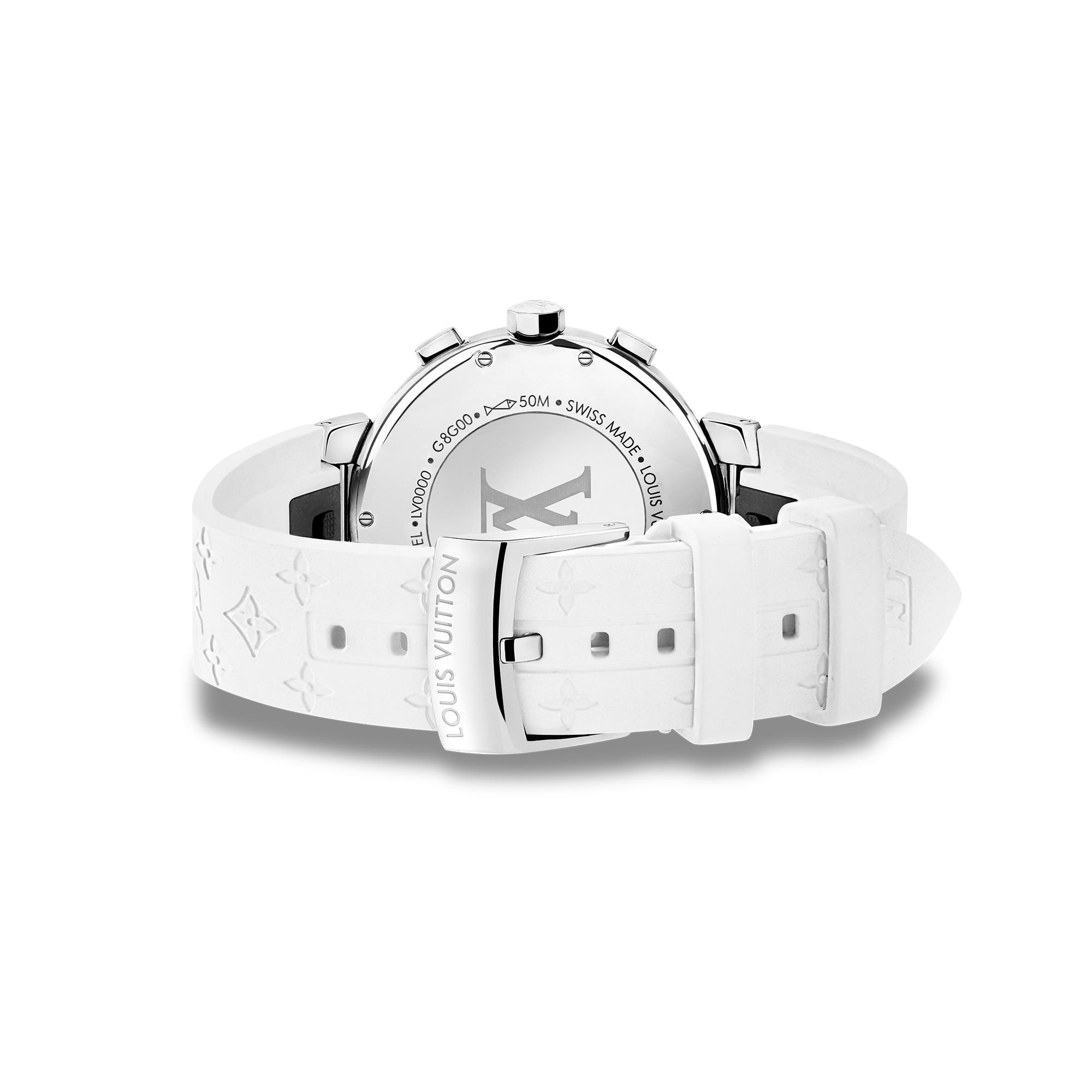 Tambour Moon Star White Chrono 35 - 3