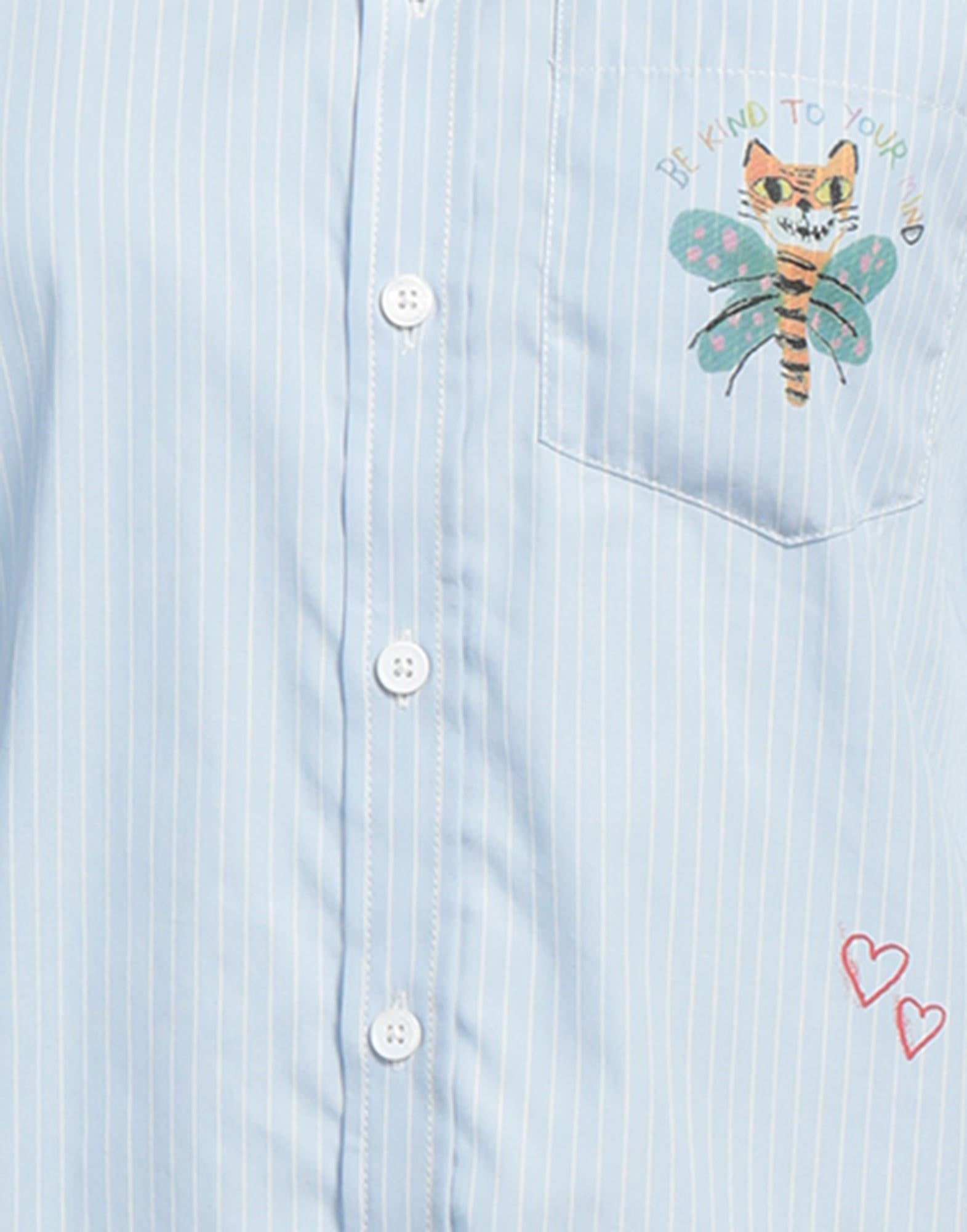 Sky blue Women's Striped Shirt - 4