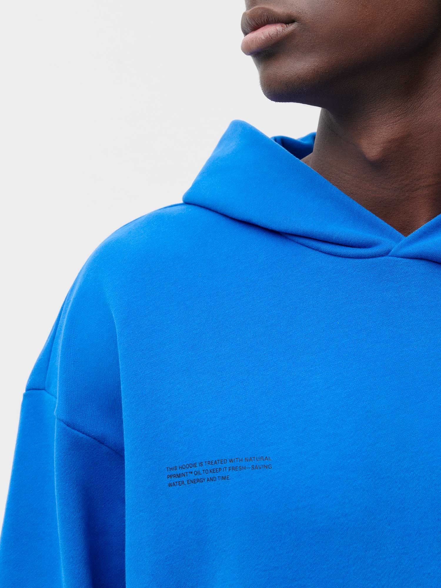 Mens 365 Midweight Hoodie - Cobalt Blue - 5