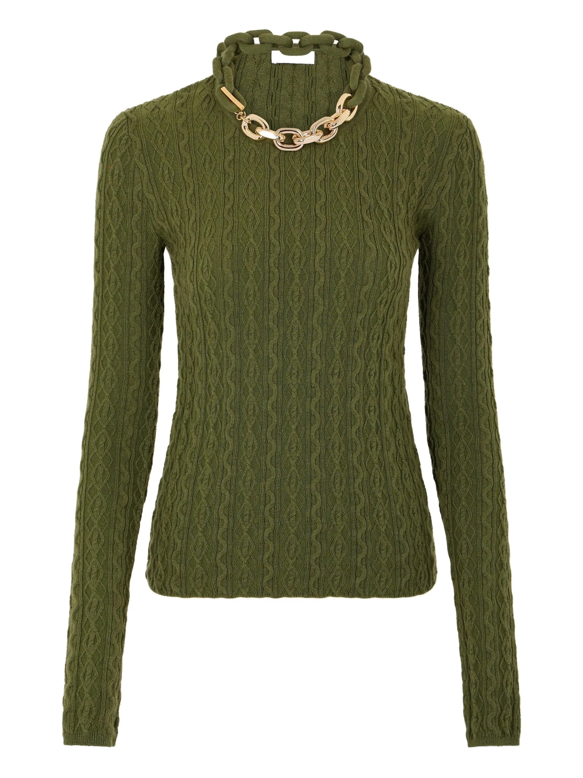 Rabanne Cable-knit Top - 1