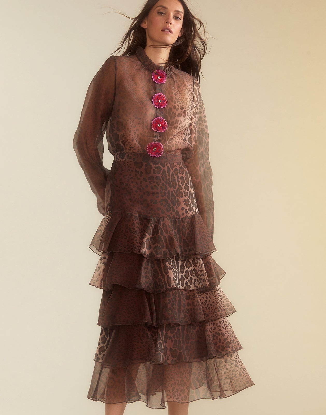 Prim Silk Organza Blouse - 8