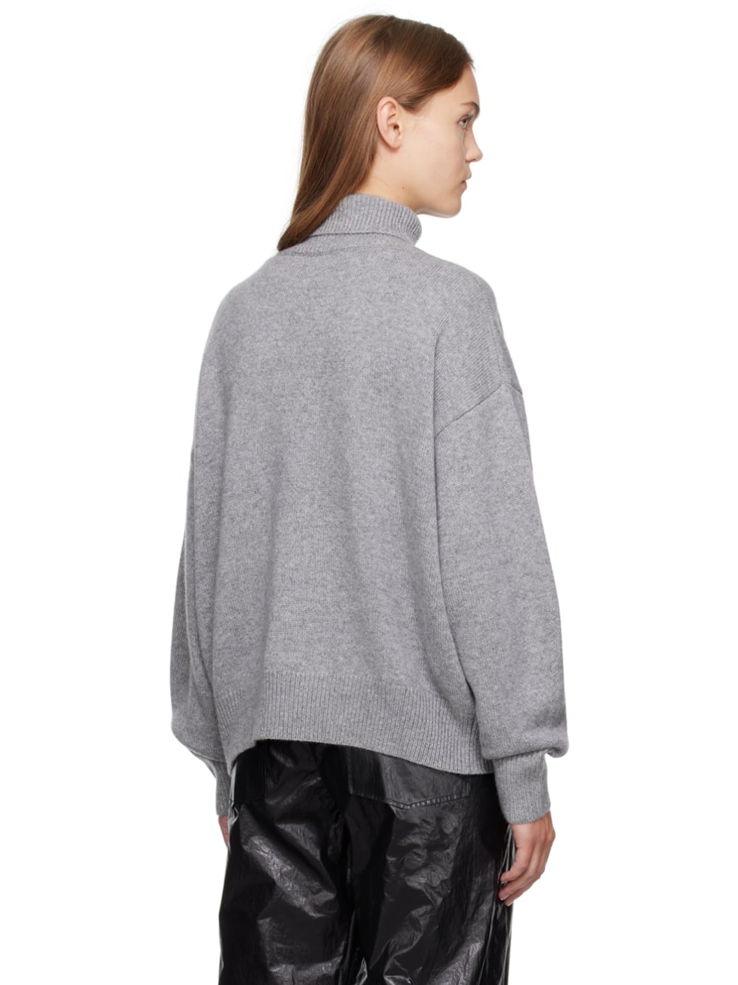 Gray Aspen Turtleneck - 3