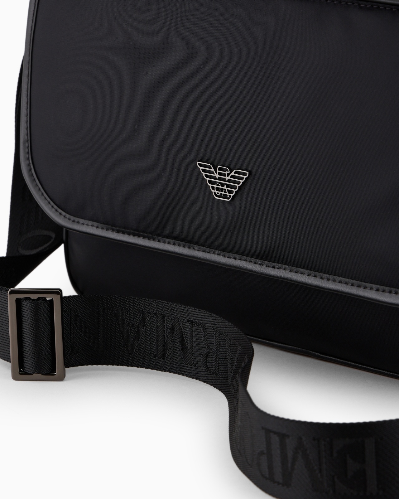 ASV RECYCLED NYLON MESSENGER BAG - 5