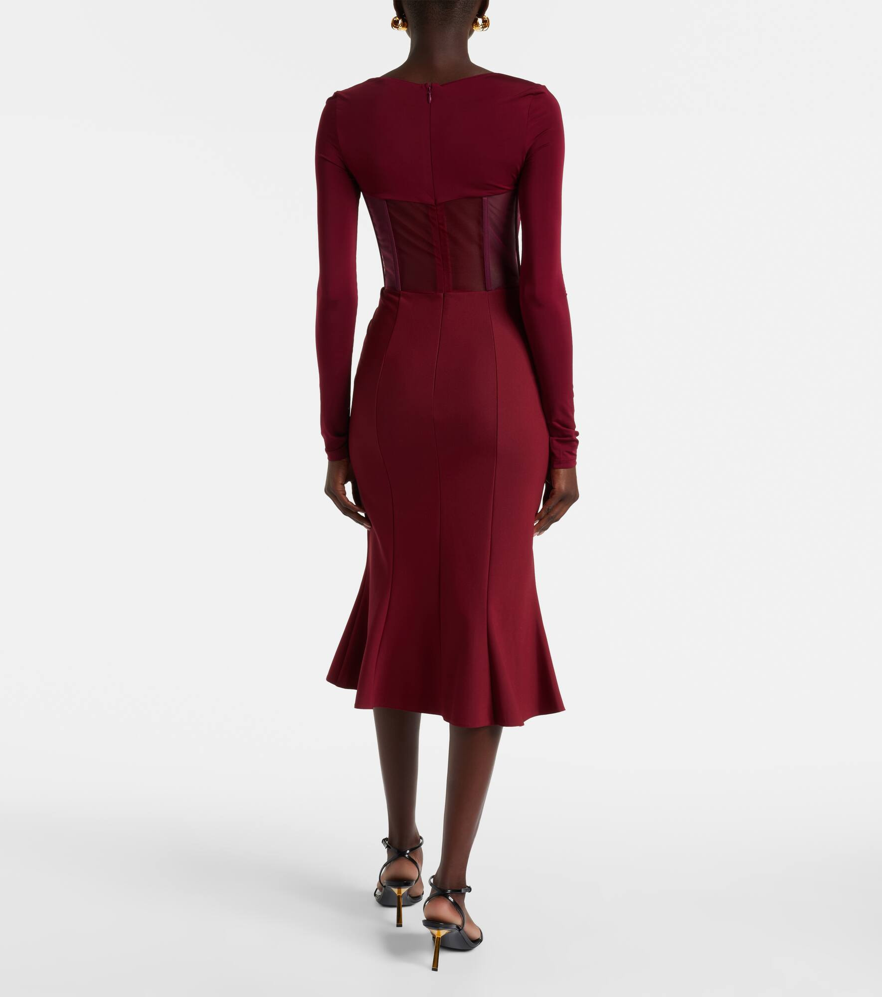 Paneled corset dress - 3