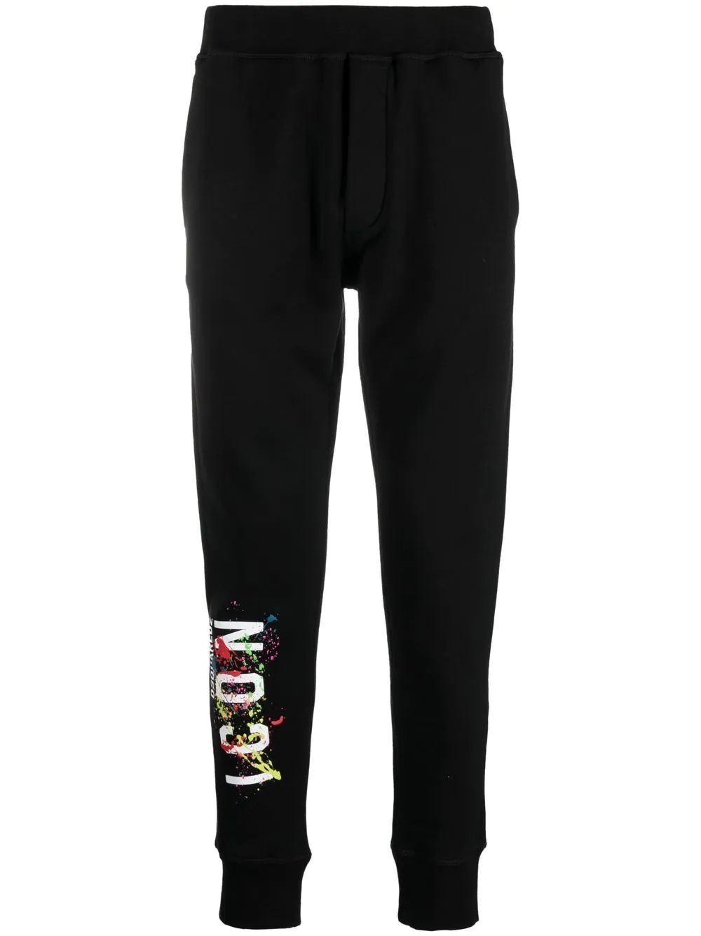 logo-print track pants - 1