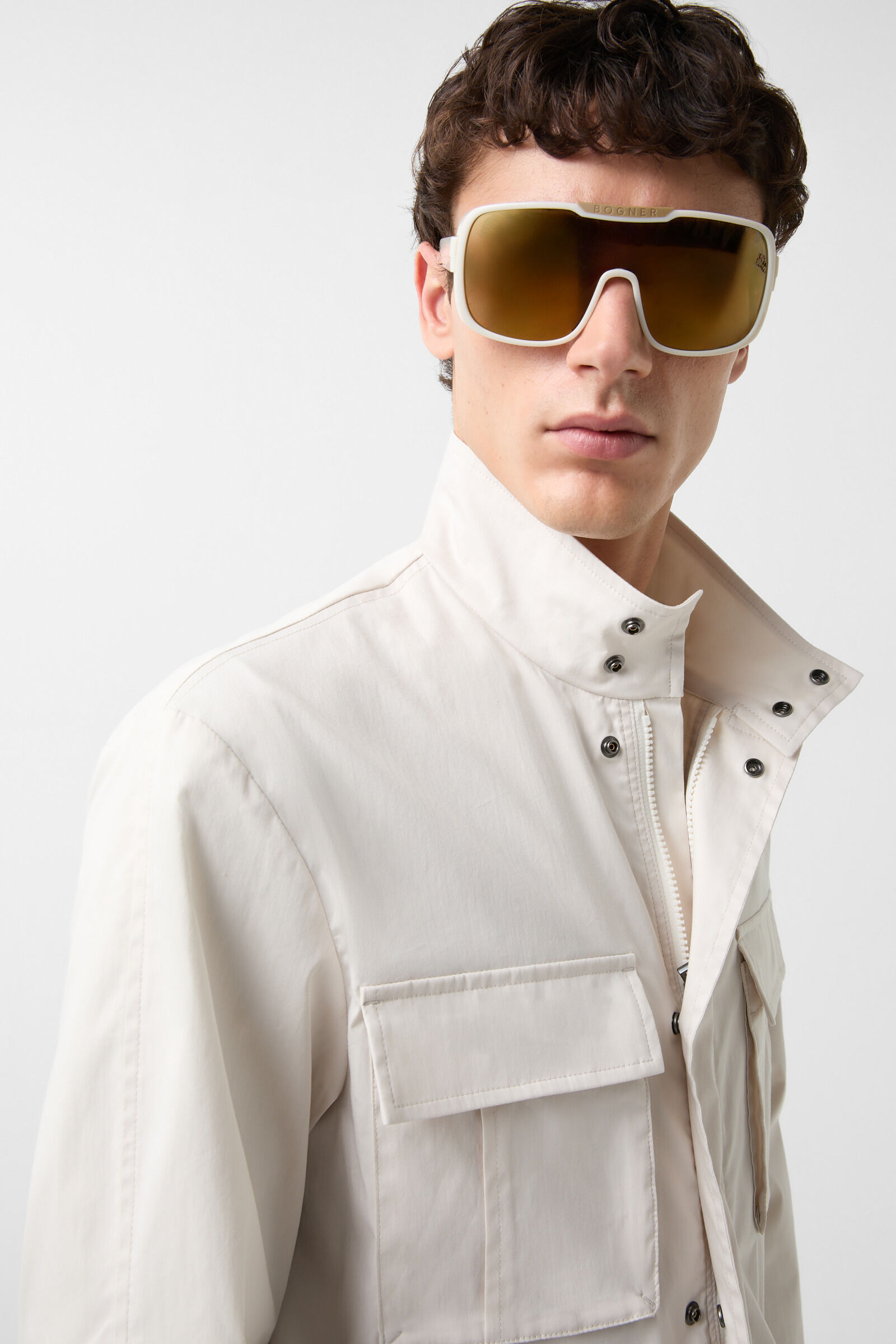 Fieldjacket Errol in Cream - 6