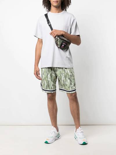 John Elliott Game abstract-print running shorts outlook