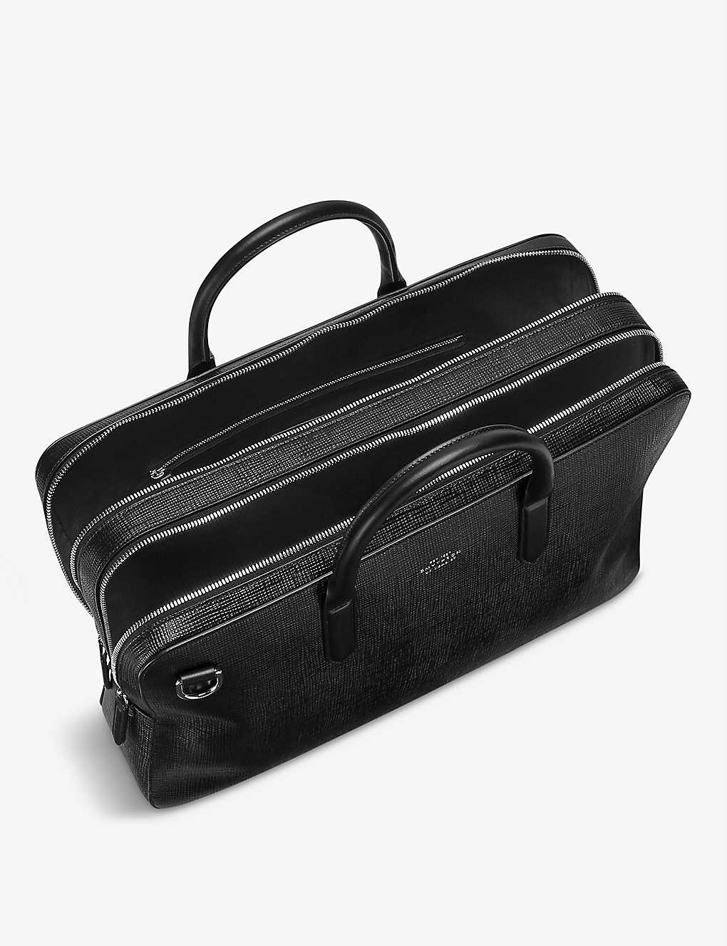 Panama large leather briefcase - 4