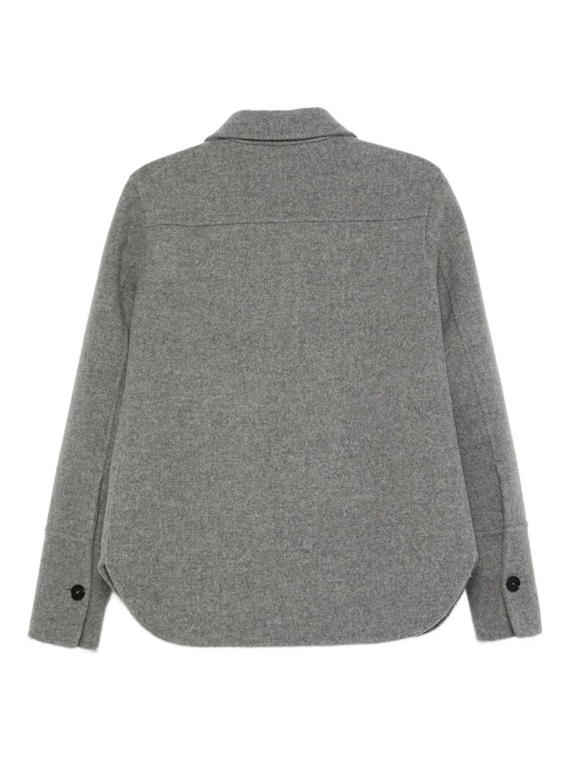 Jil Sander patch-pocket button-front jacket outlook
