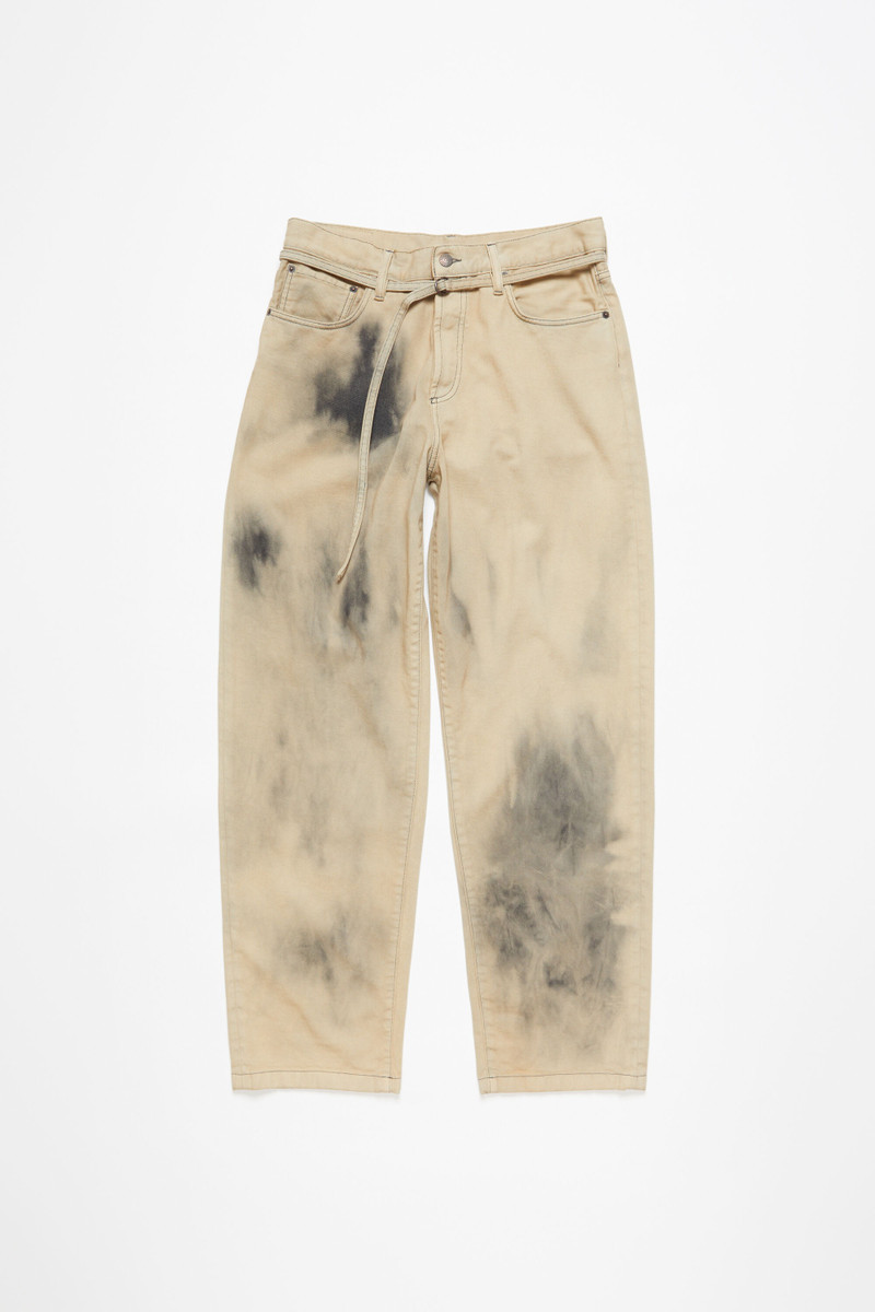 Loose fit jeans - 1991 Toj - Beige/black 8