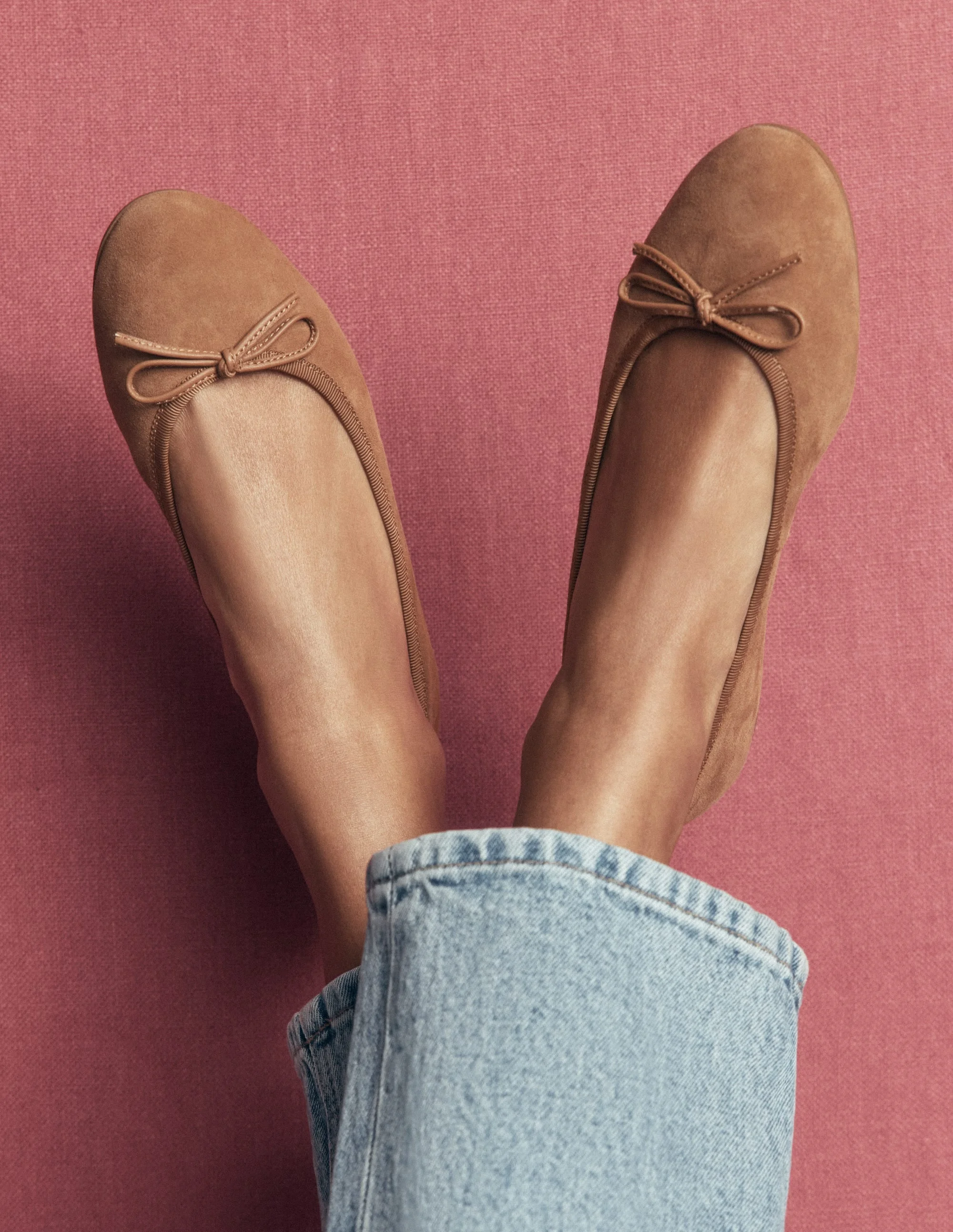 Patti Round Toe Ballet Flats-Ginger Snap - 1