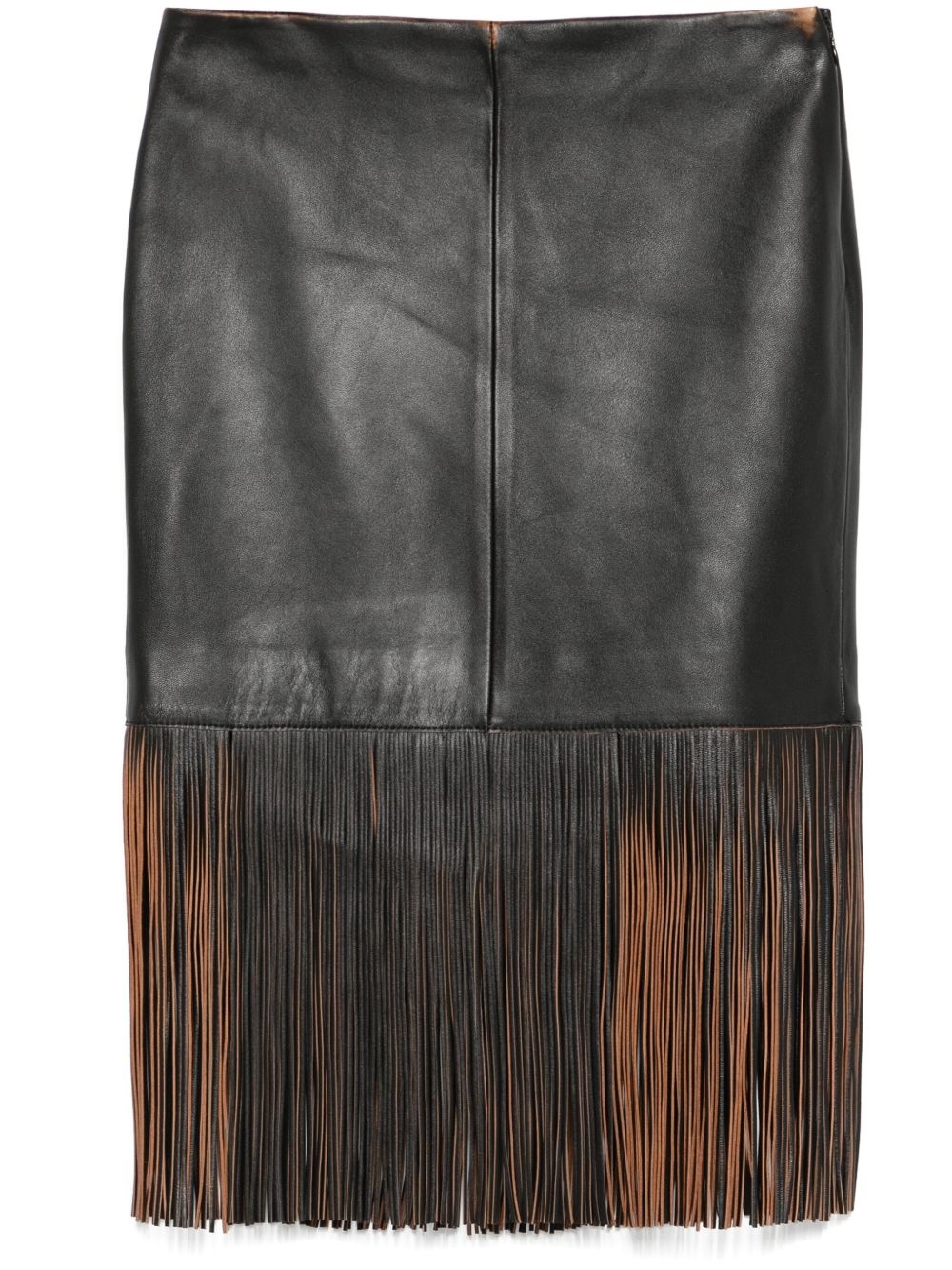 leather skirt - 1