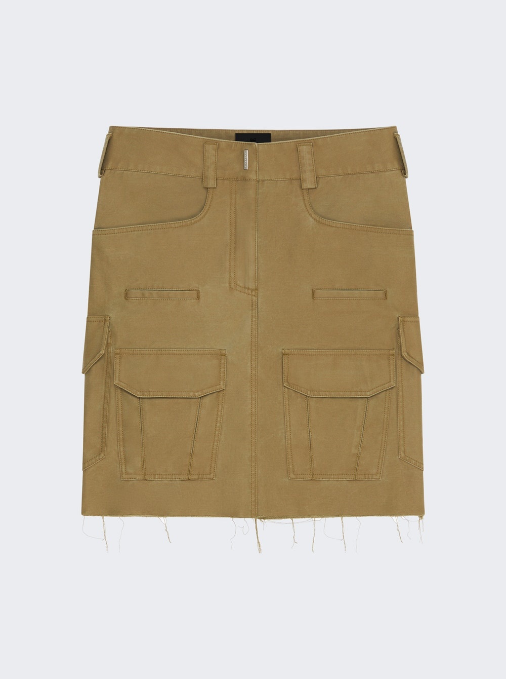 Cargo Skirt Olive Green - 1