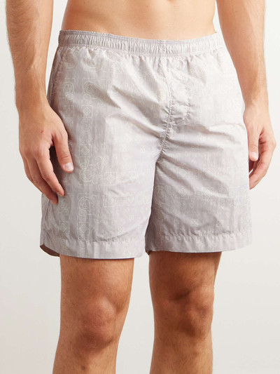 C.P. Company Straight-Leg Mid-Length Bandana-Print Swim Shorts outlook