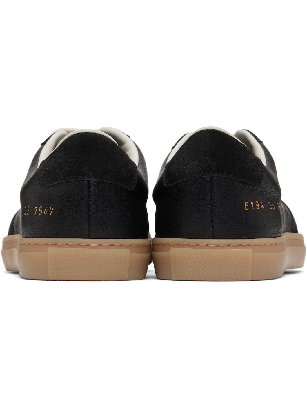 Black Bball Duo Slim Sneakers - 2