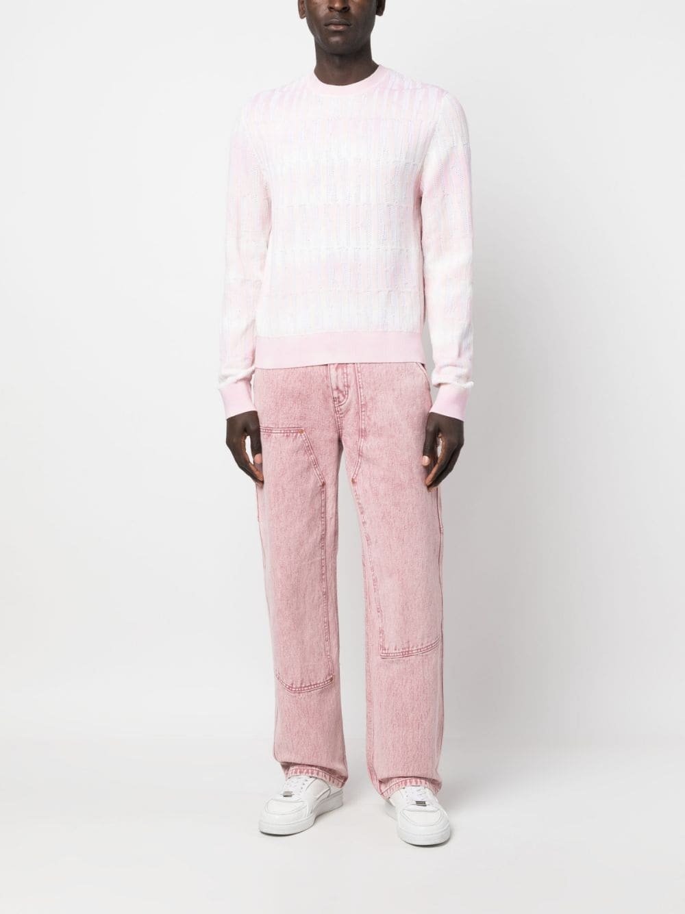 Repeat knitted jumper - 2