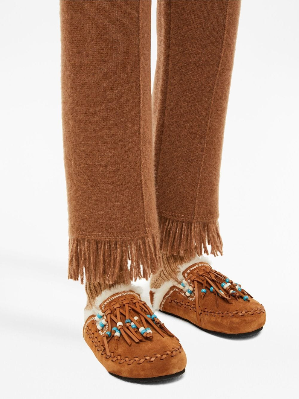Alanui Trousers Camel - 2