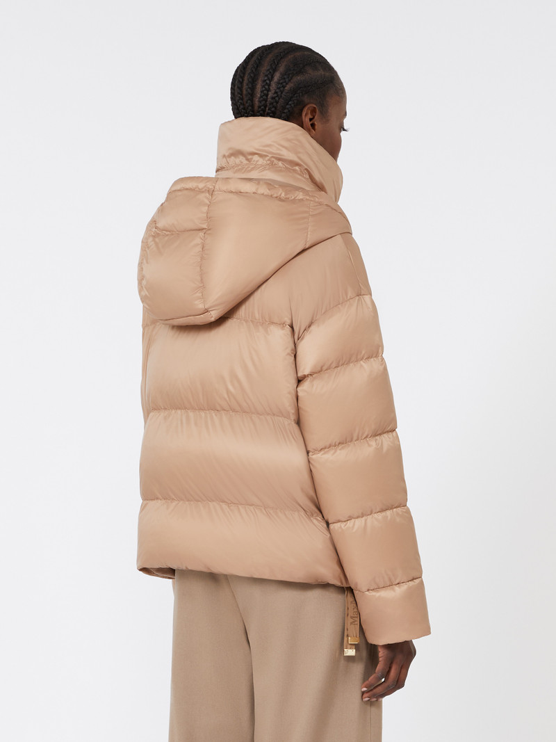 TREBI Hooded down jacket in water-repellent fabric 4