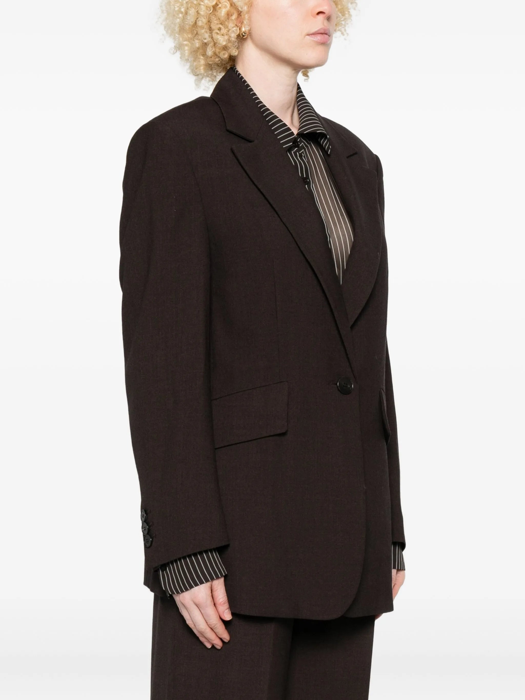 Low Classic Single-button Blazer - 2
