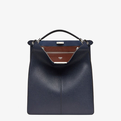 FENDI Dark blue leather bag outlook