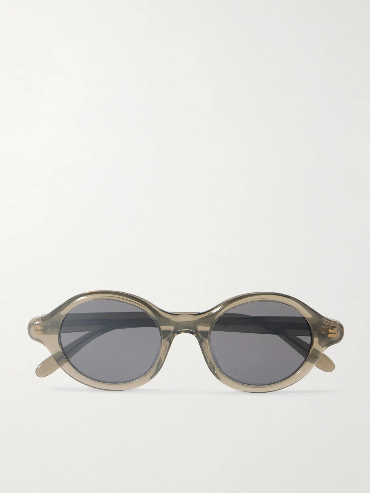 Round-frame Acetate Sunglasses - 1