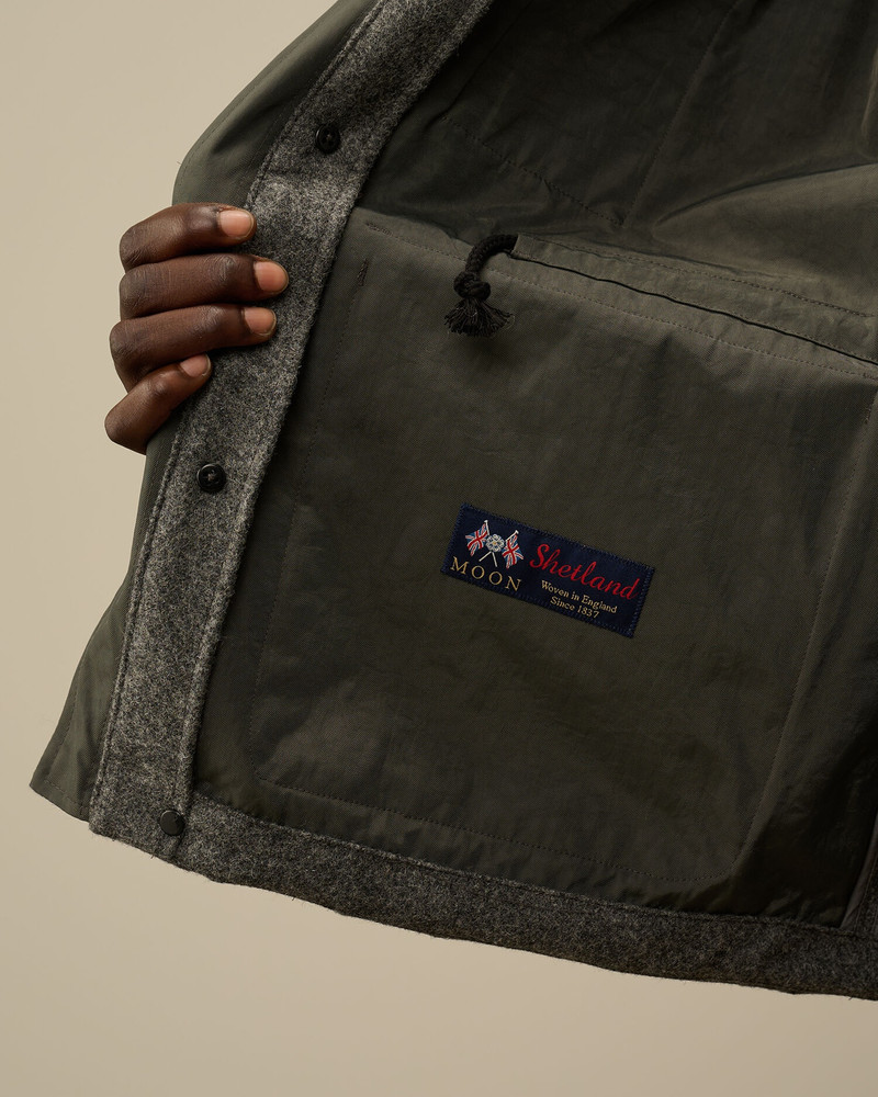 Shetland Twill Hooded Car Coat 6