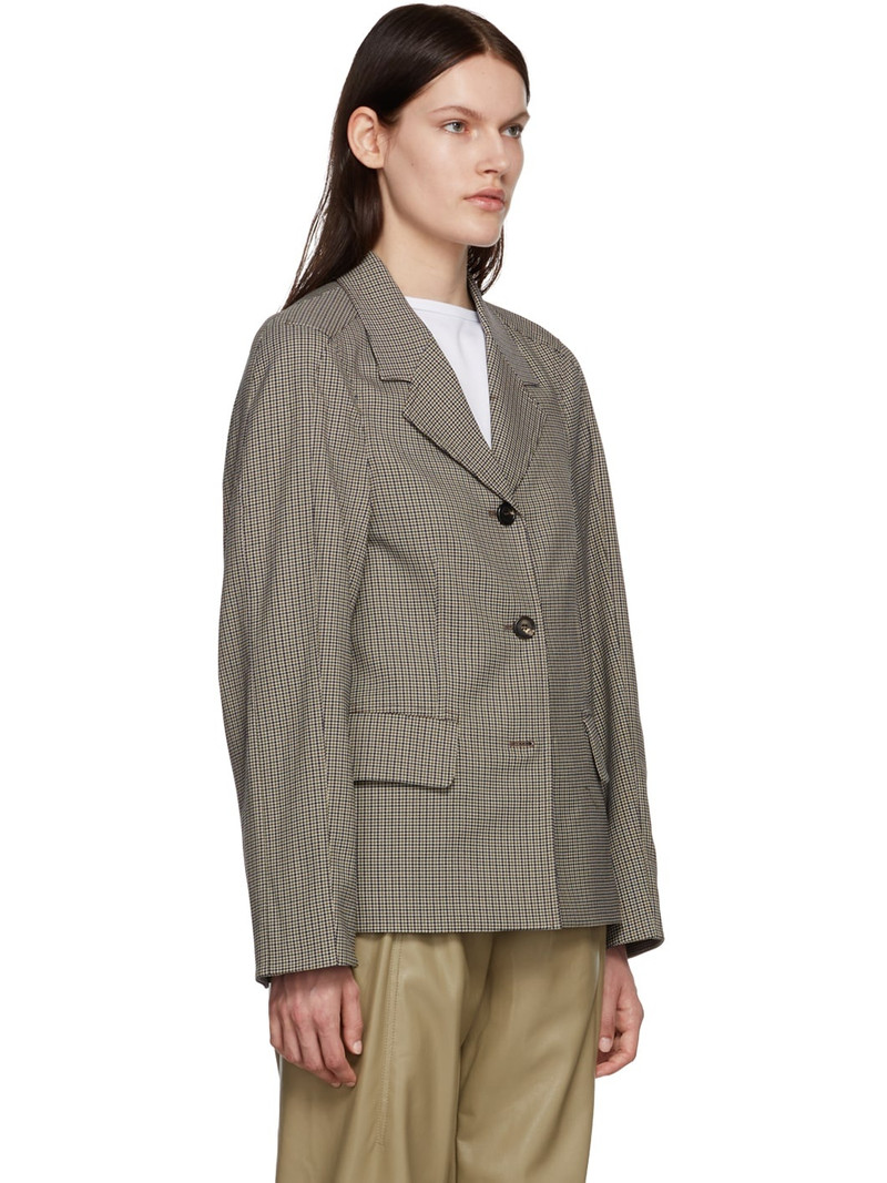 Beige New Armhole Blazer 2