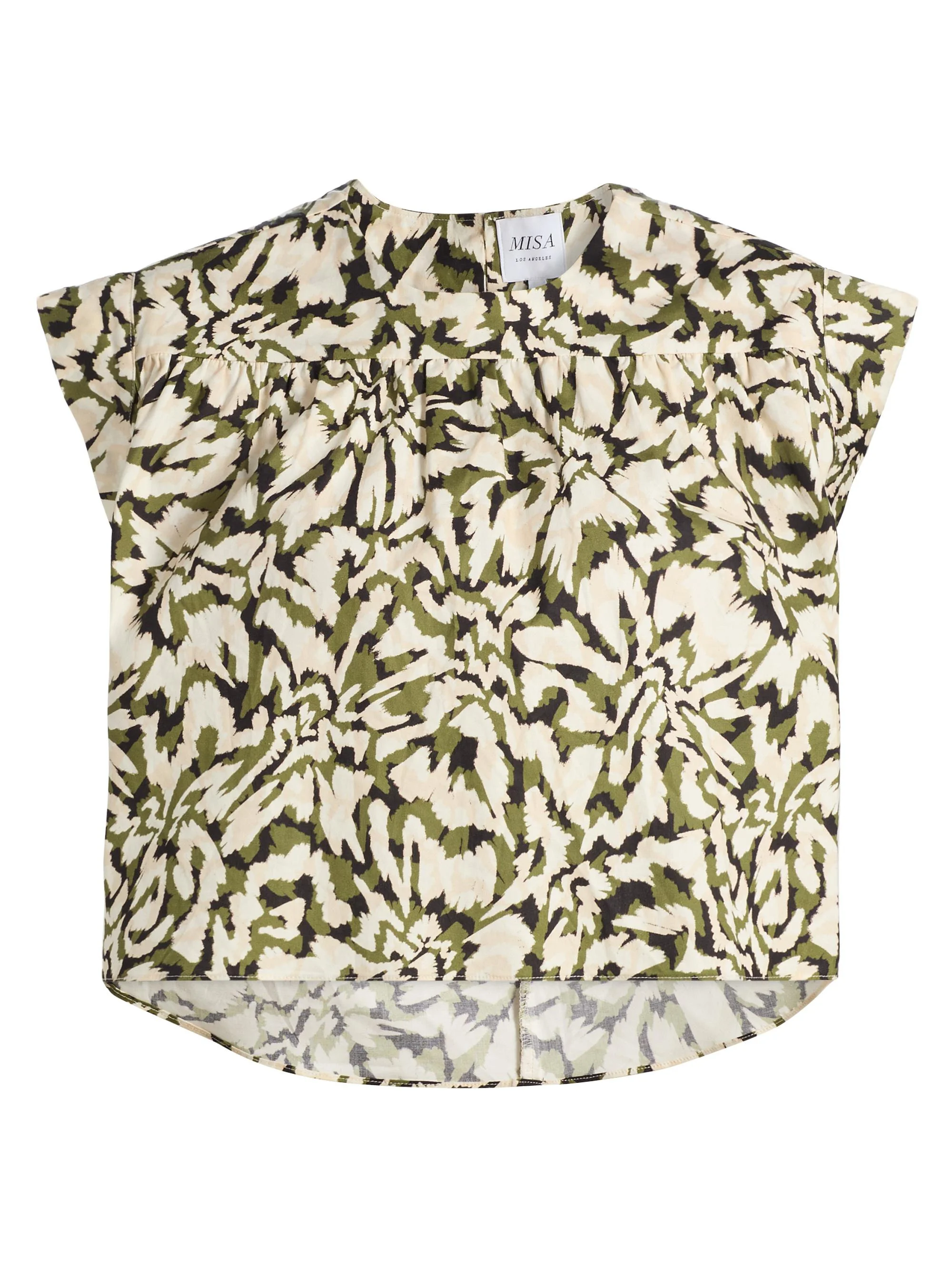 Women's Alina Floral Crop Top - Patchwork Butterfly - 1