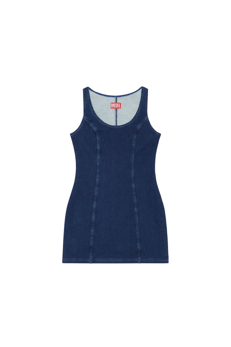 D-VENUS TRACK DENIM TANK DRESS 1