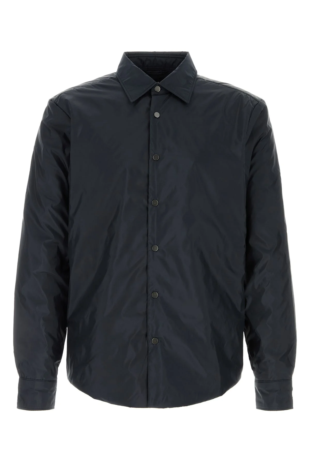 Midnight blue polyester Luke shirt - 1