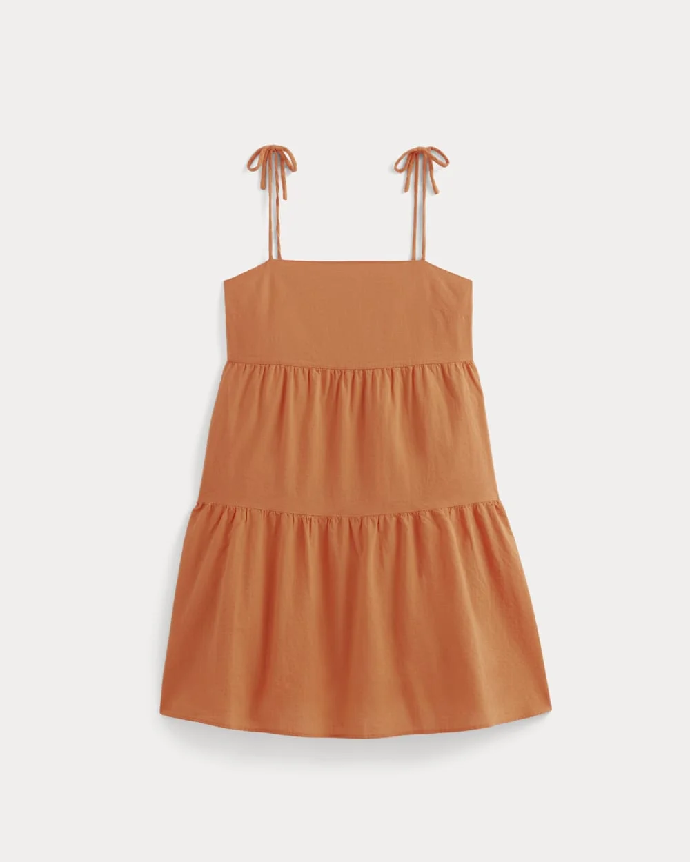 THE GAUZE MINI TIERED DRESS - 1