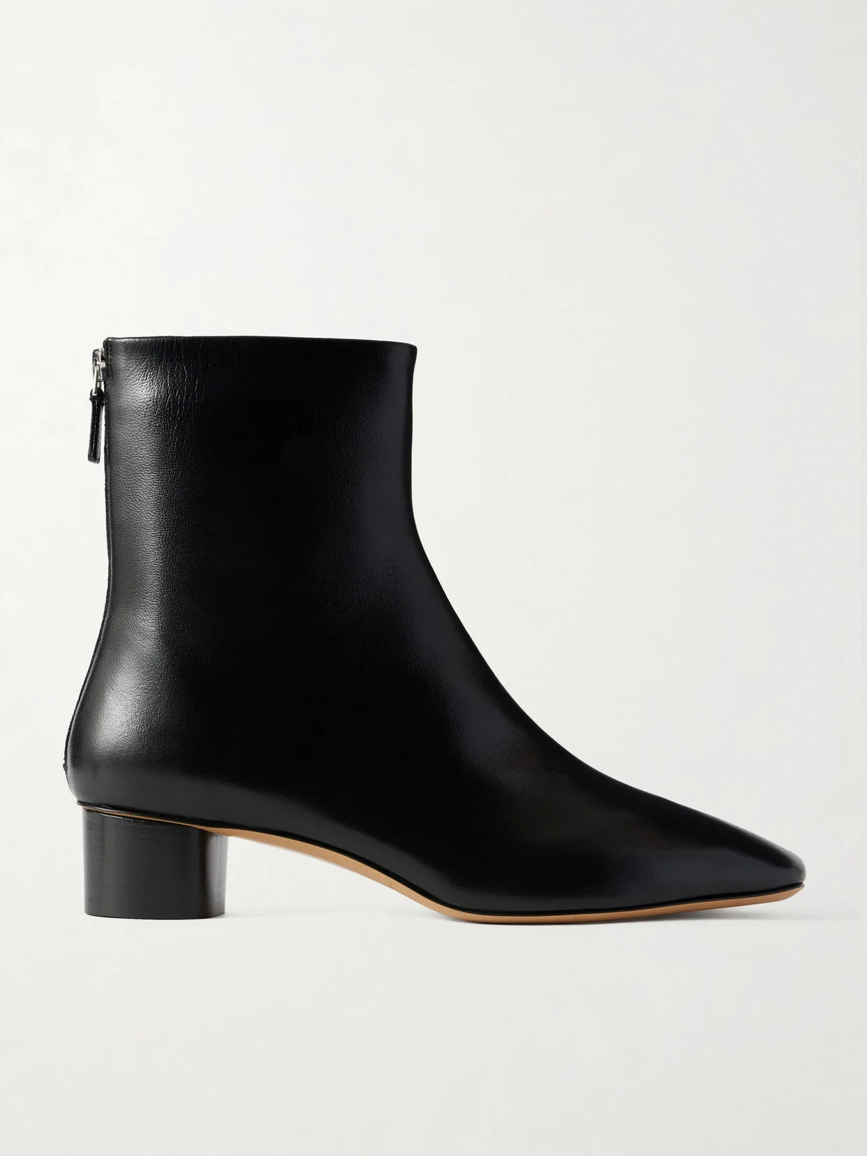 Carole Leather Ankle Boots - 1