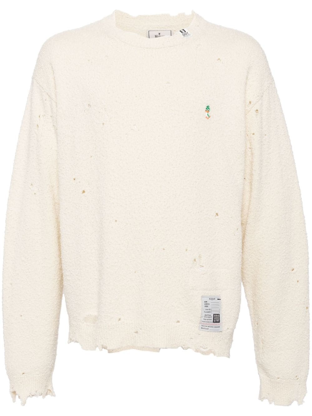 distressed jumper - 1