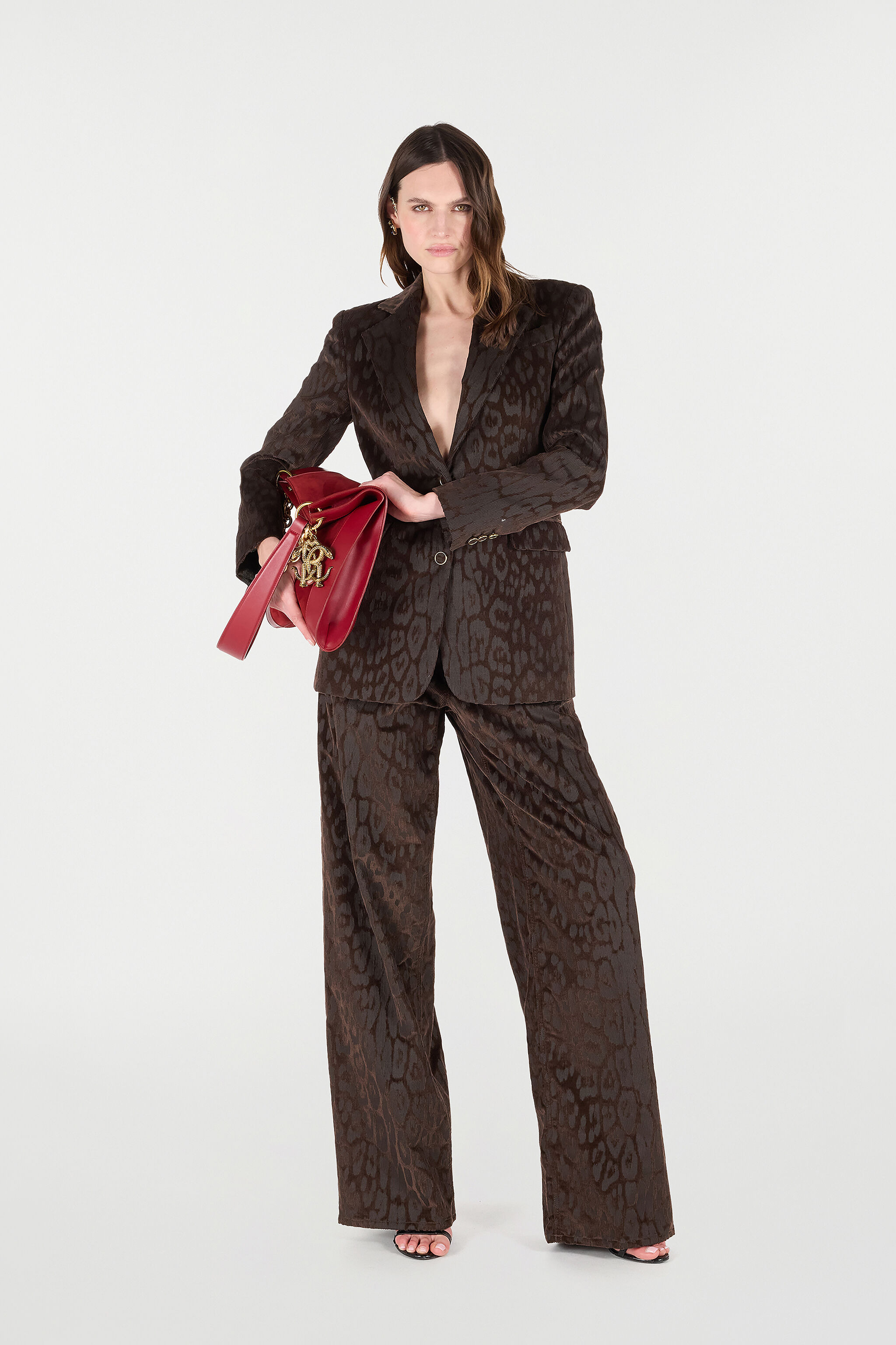 Jaguar Skin Corduroy Pants - 2