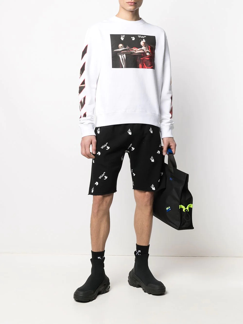 Caravaggio print sweatshirt - 2