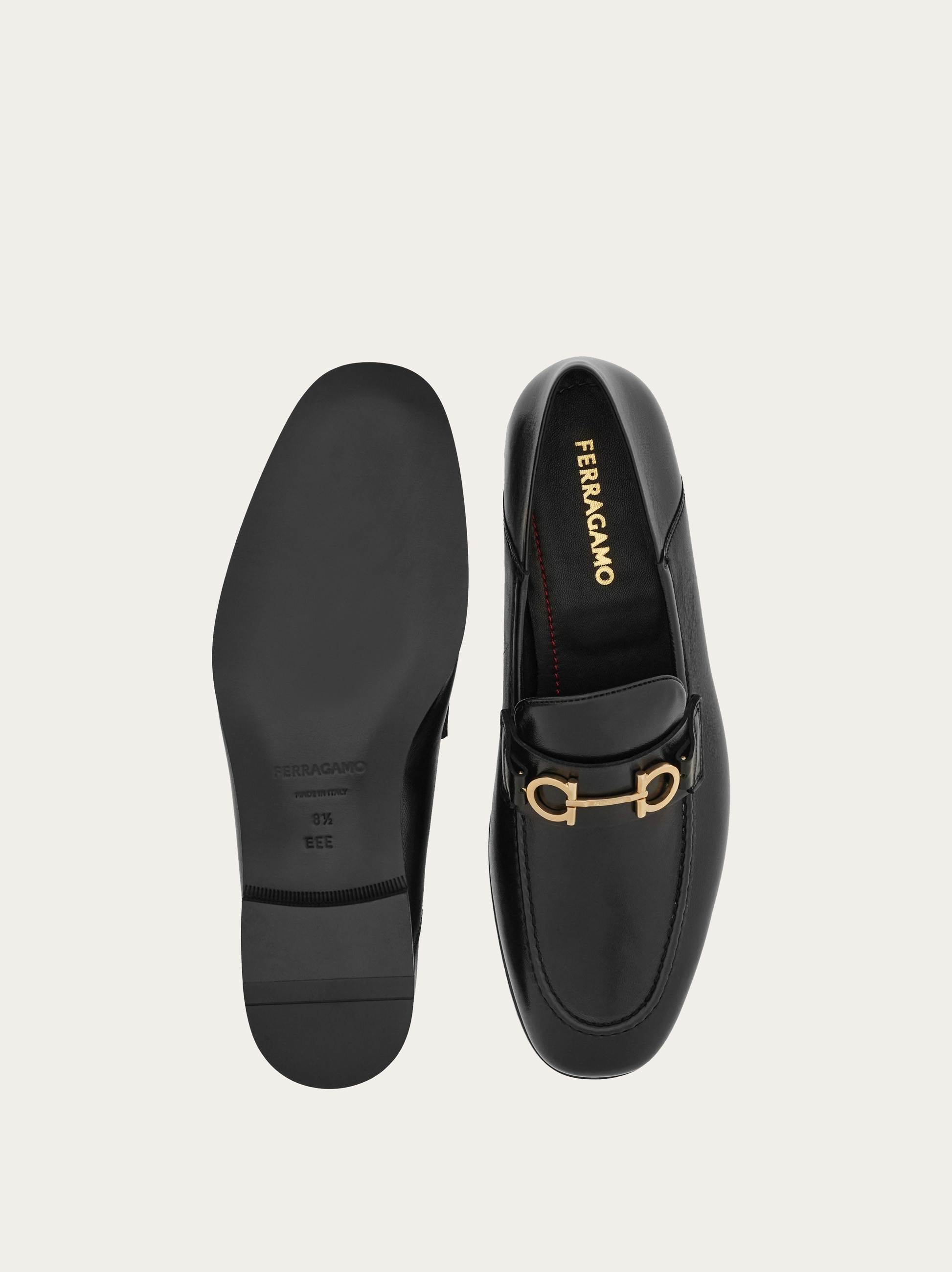 FERRAGAMO Hybrid loafer with Gancini ornament | REVERSIBLE