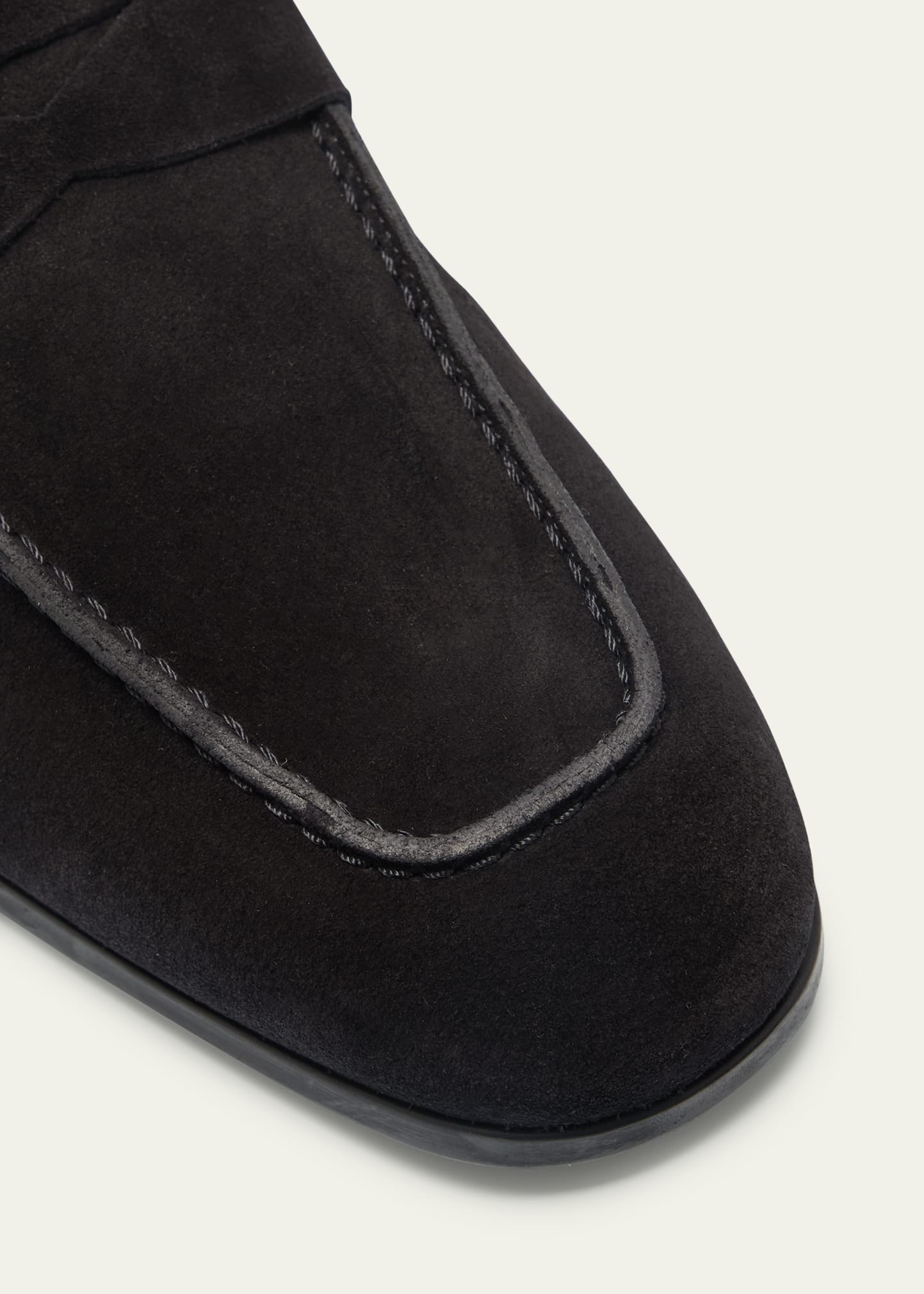 Men's Sean Suede Penny Loafers - 5