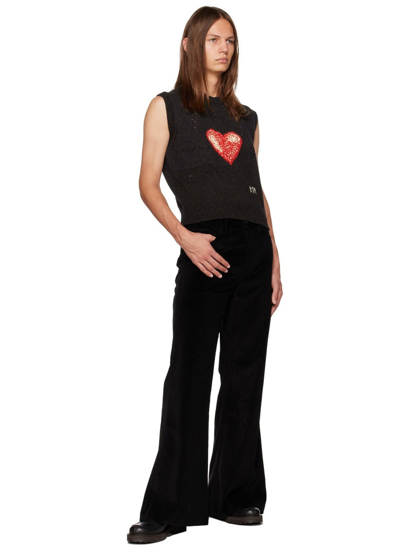 Meryll Rogge Black Flared Trousers outlook