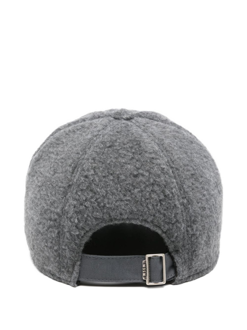 MSGM logo-lettering cap outlook